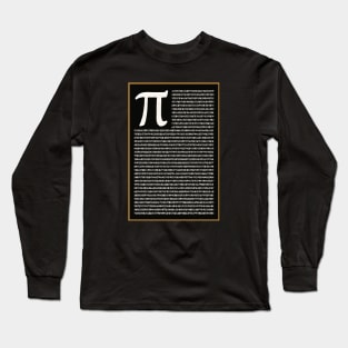 Pie Mathematics Science Long Sleeve T-Shirt